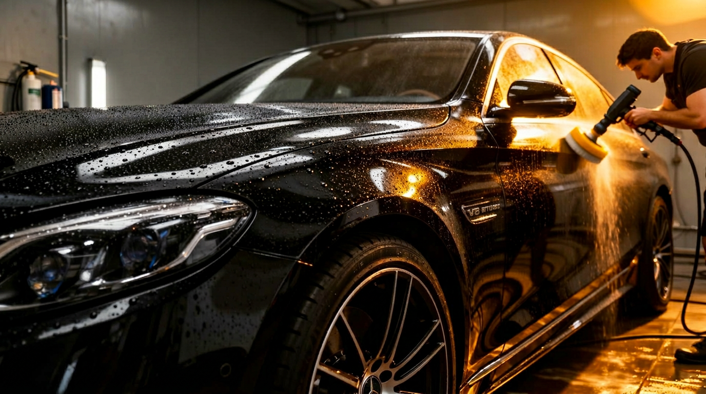 Professional car detailing